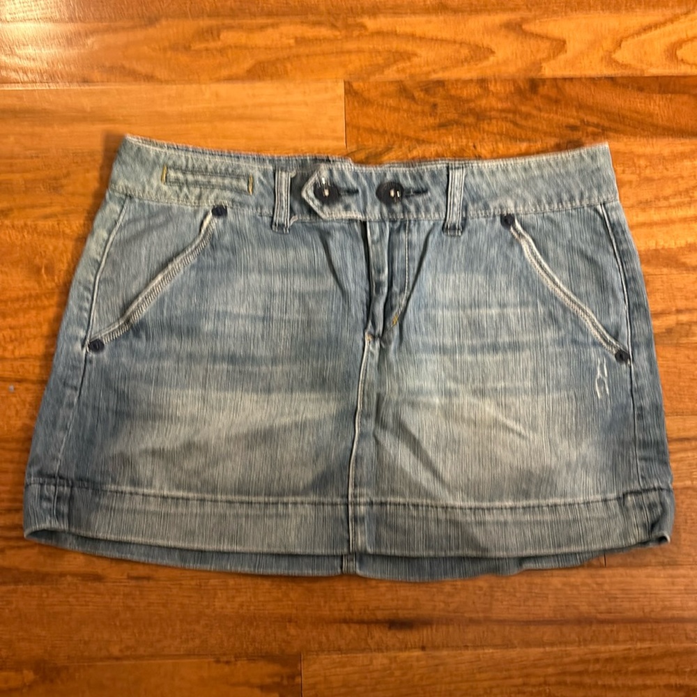 American Eagle Distressed Mini Skirt